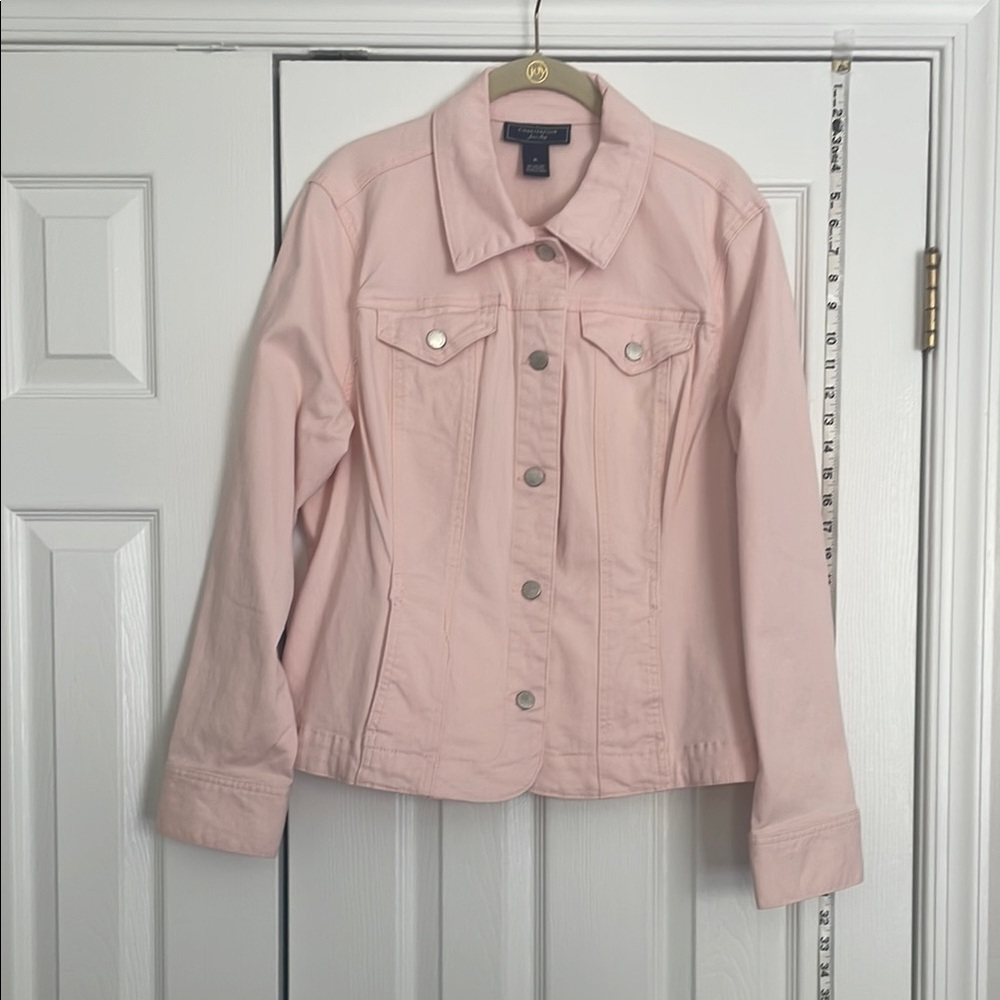 Pink Denim Jacket